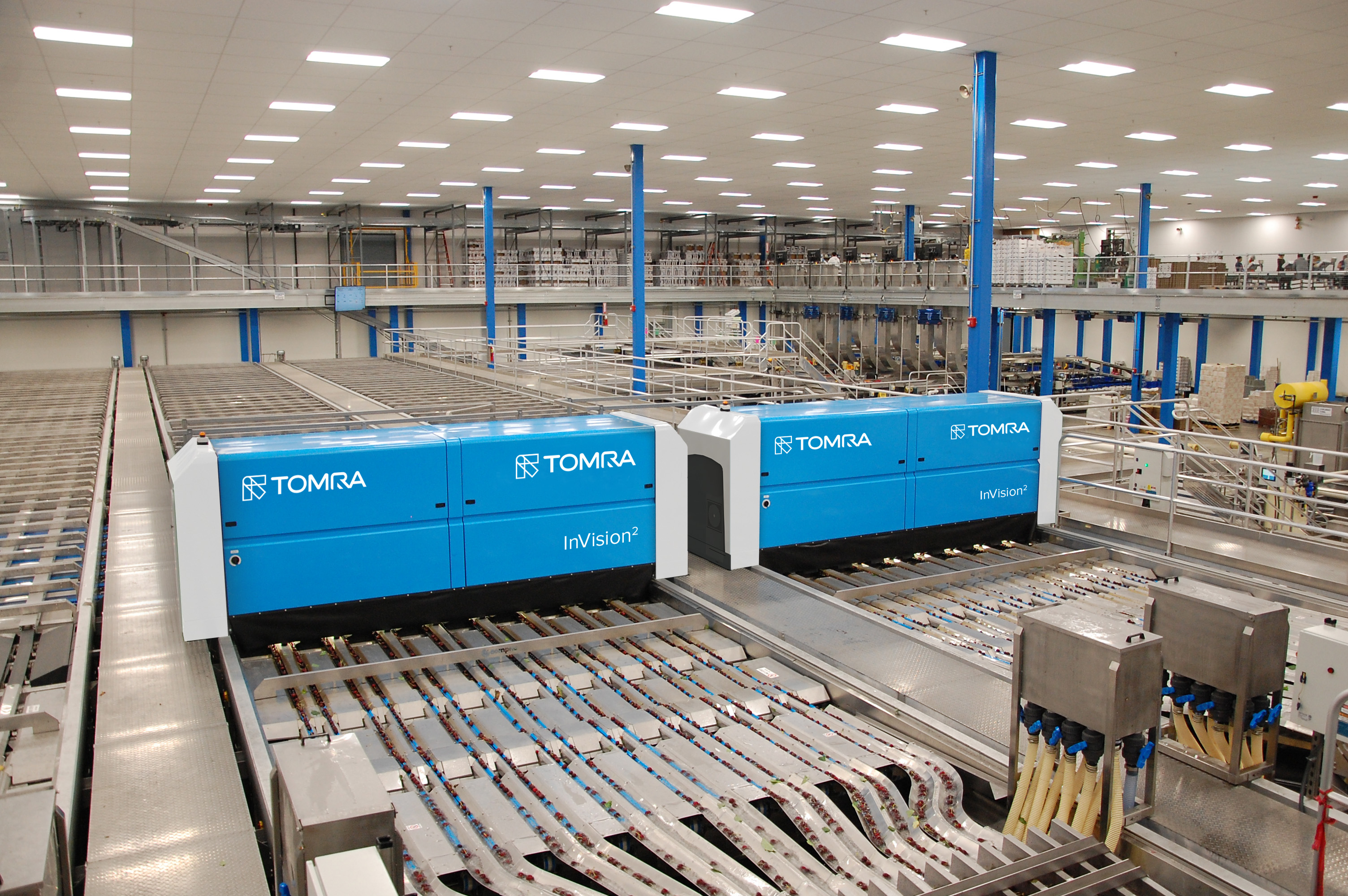 La piattaforma TOMRA LUCAi™ per InVision2 aumenta l'efficienza e la redditività dei centri di confezionamento delle ciliegie