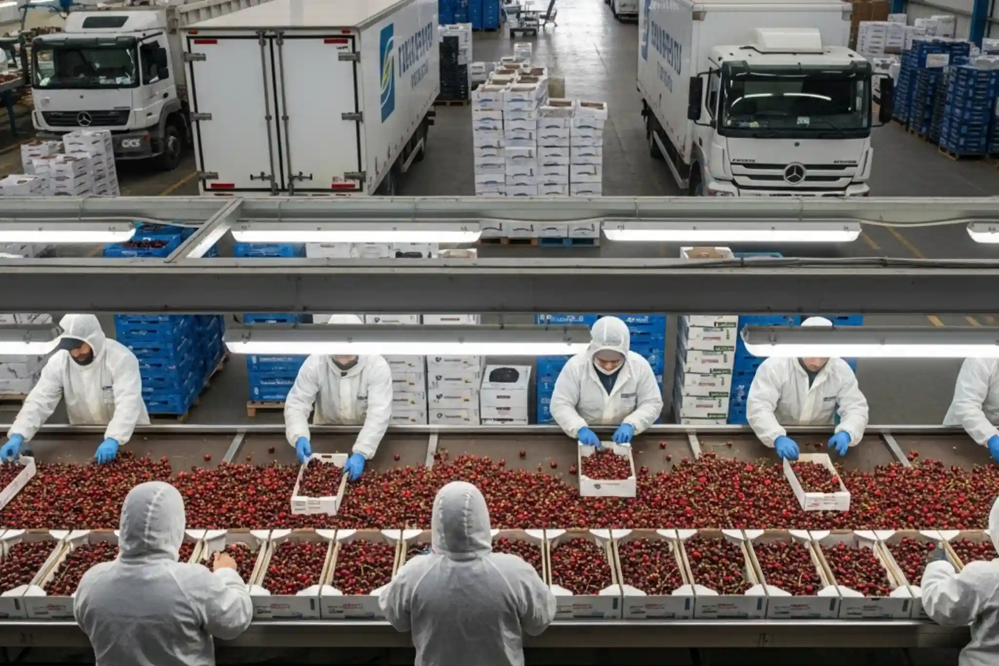 Patagonian record: Frutos del Valle reaches the cherry export podium