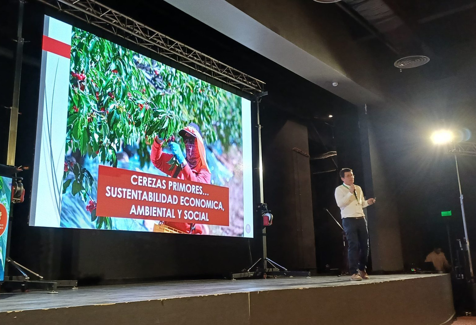 Early cherry seminar in Ovalle (Chile) to assess future growth and quality