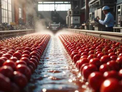 L’importanza del controllo del pH nella disinfezione delle ciliegie con acqua ozonizzata