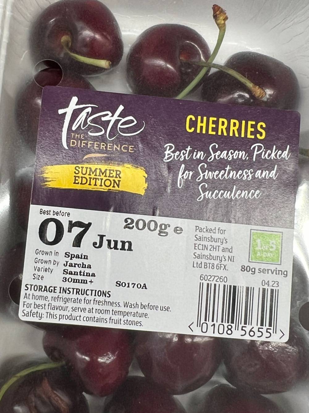 All cherries are not the same: Sainsbury's marketing lesson