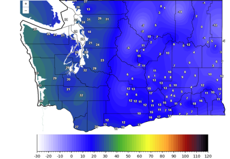 The new cherry cold hardiness model on AgWeatherNet as beta version