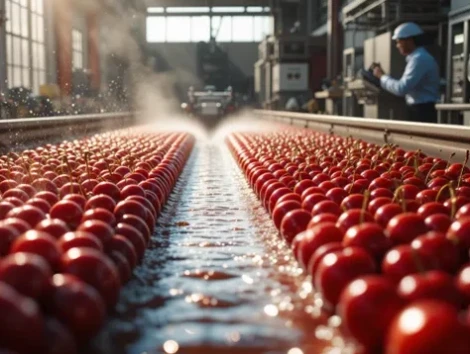 L’importanza del controllo del pH nella disinfezione delle ciliegie con acqua ozonizzata